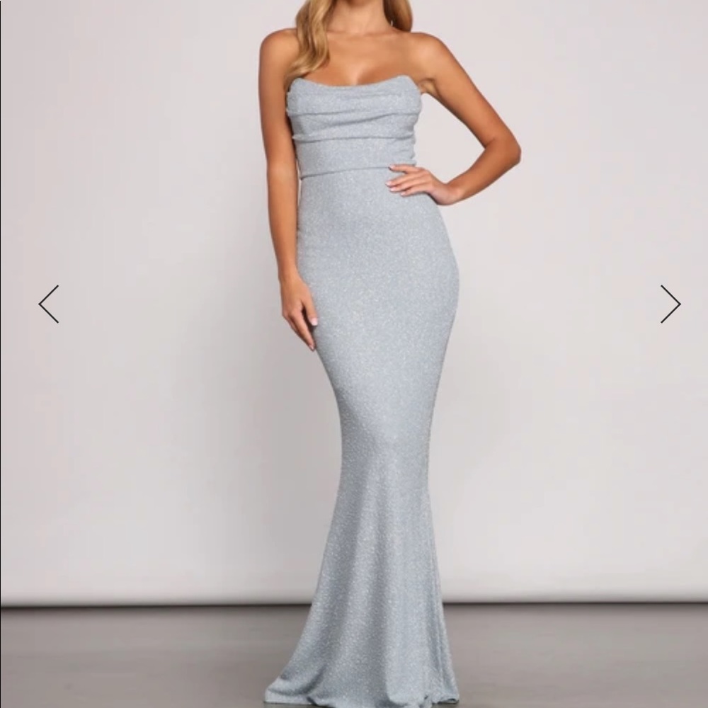 Cinderella light blue dress, comfortable, elegant look